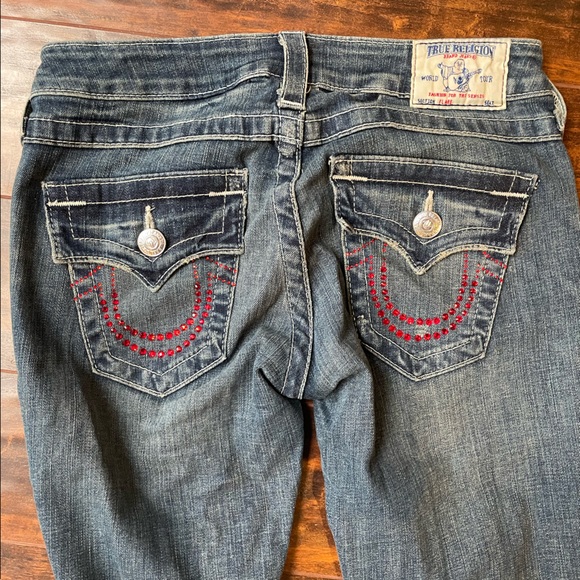 Vintage True Religion Low Rise Jeans - Picture 2 of 3